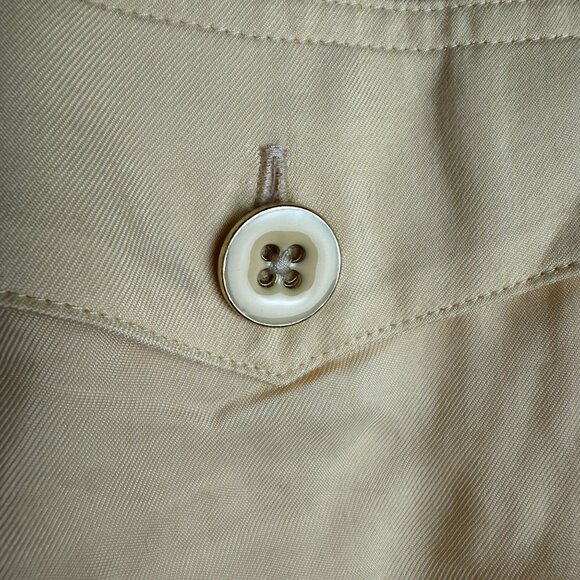 Spartina 449 Charleigh Jacket Lightweight Bomber Wheat Butter Yellow Medium - Picture 9 of 9